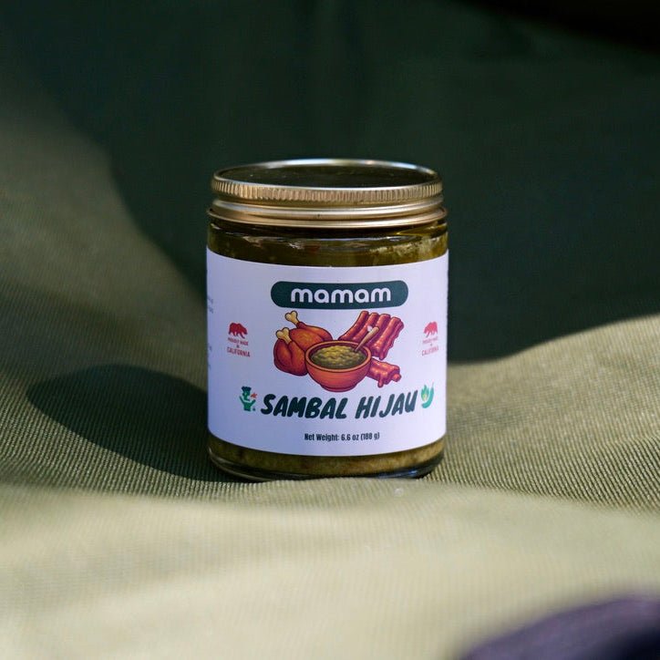 Sambal Hijau (NEW 6.6oz Jar) - MAMAM