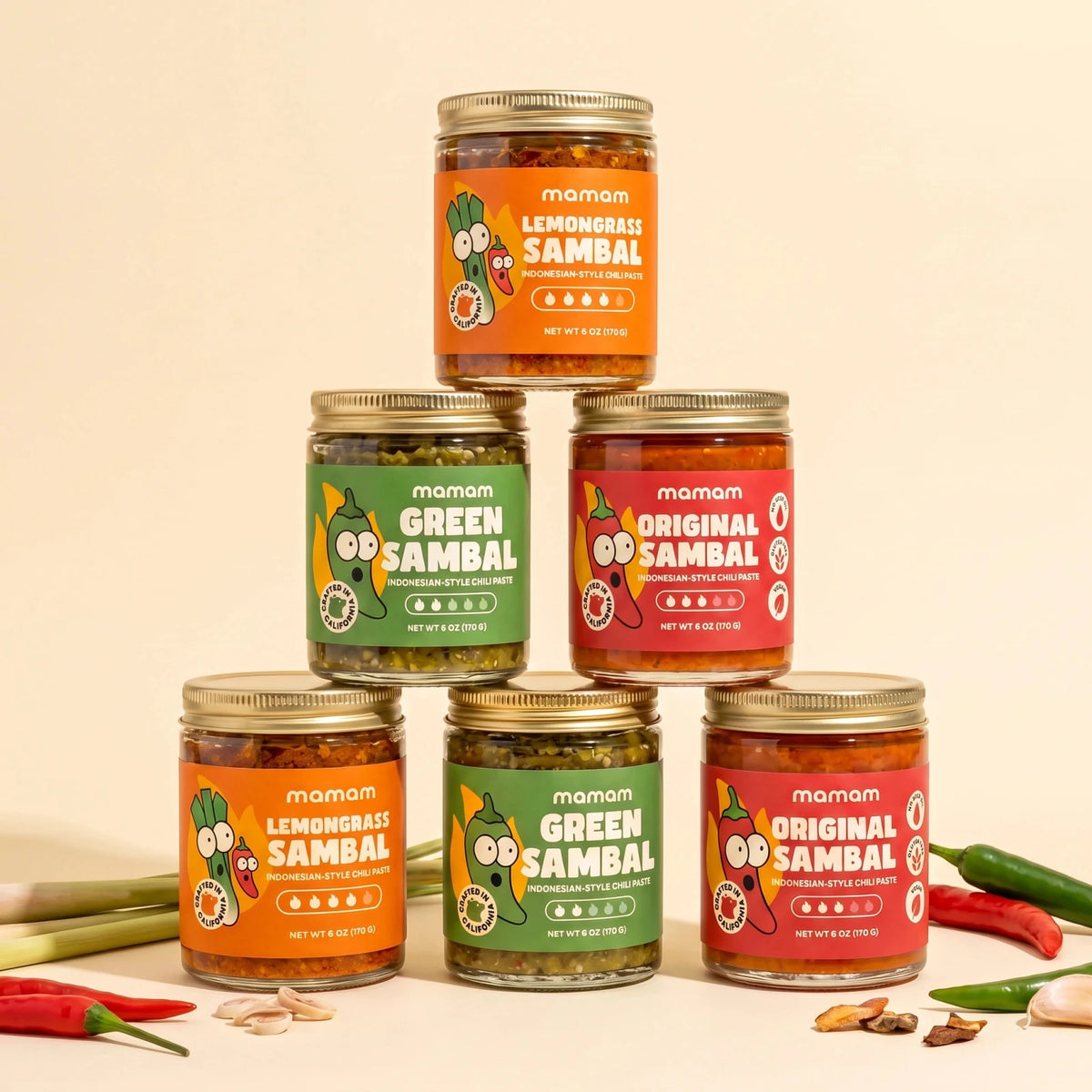 The Family (6-Jar Bundle Mix & Match) - MAMAM